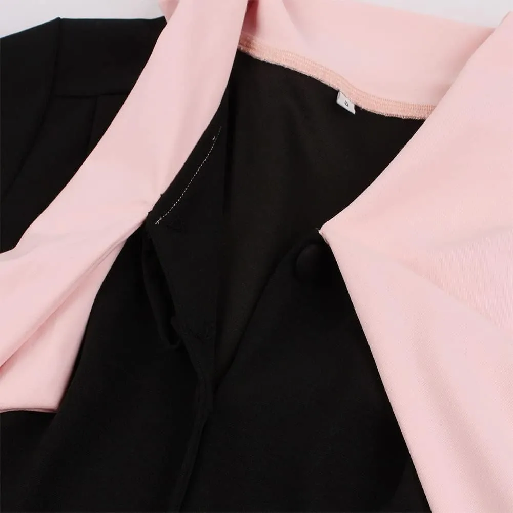 1950s Dresses for Women Vintage Rockabilly Retro Short Sleeve Tie Midi Dress Cocktail Party Evening Prom Gown