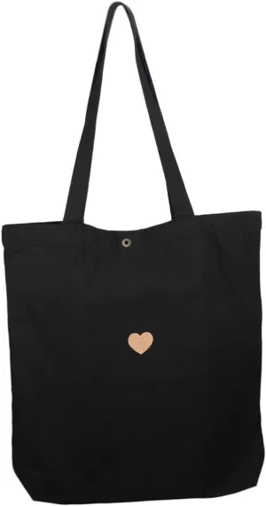 1Pc Simple Canvas Handbag Shoulder Bag for Women Versatile Pouch for Daily Use for Shopping and Travel