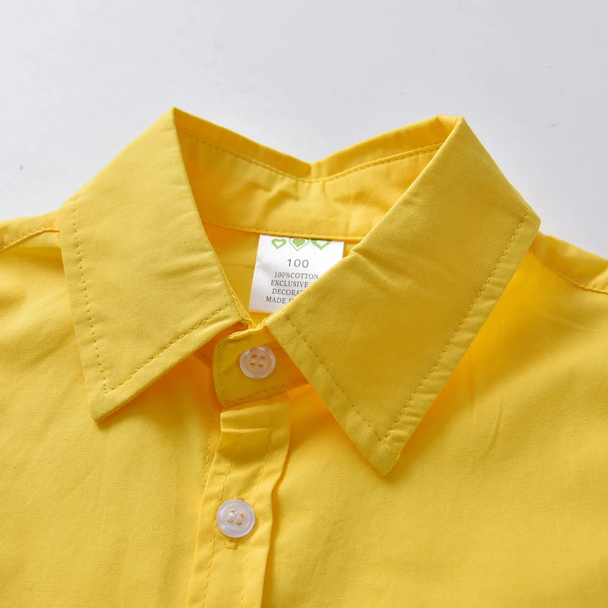 2 Pieces Set Baby Kid Boys Birthday Party Bow Shirts And Checked Rompers Wholesale 220531106