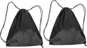 2pcs Drawstring Backpacks Motorcycle Tool Bags for Storage Capacity Storage for Gym and Travel Durable Versatile Use