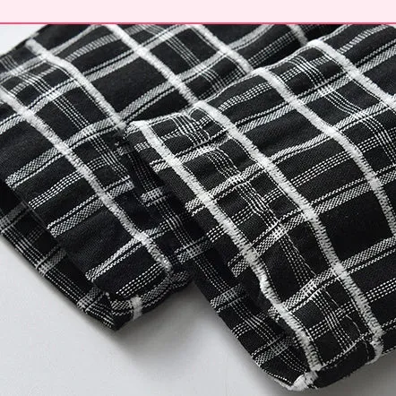 3 Pieces Set Baby Boys Dressy Checked Vests Waistcoats Bow Rompers And Pants Suits Wholesale 220909317