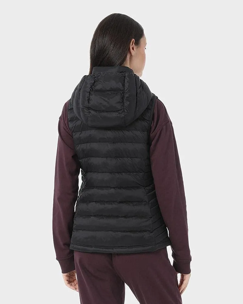 32 Degrees Womens Ultra-Light Down Alternative Water-Repellent Packable Puffer Vest Outerwear with Zipper