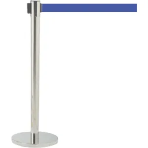 AARCO Products HS-7BL Crowd Control Stanchion