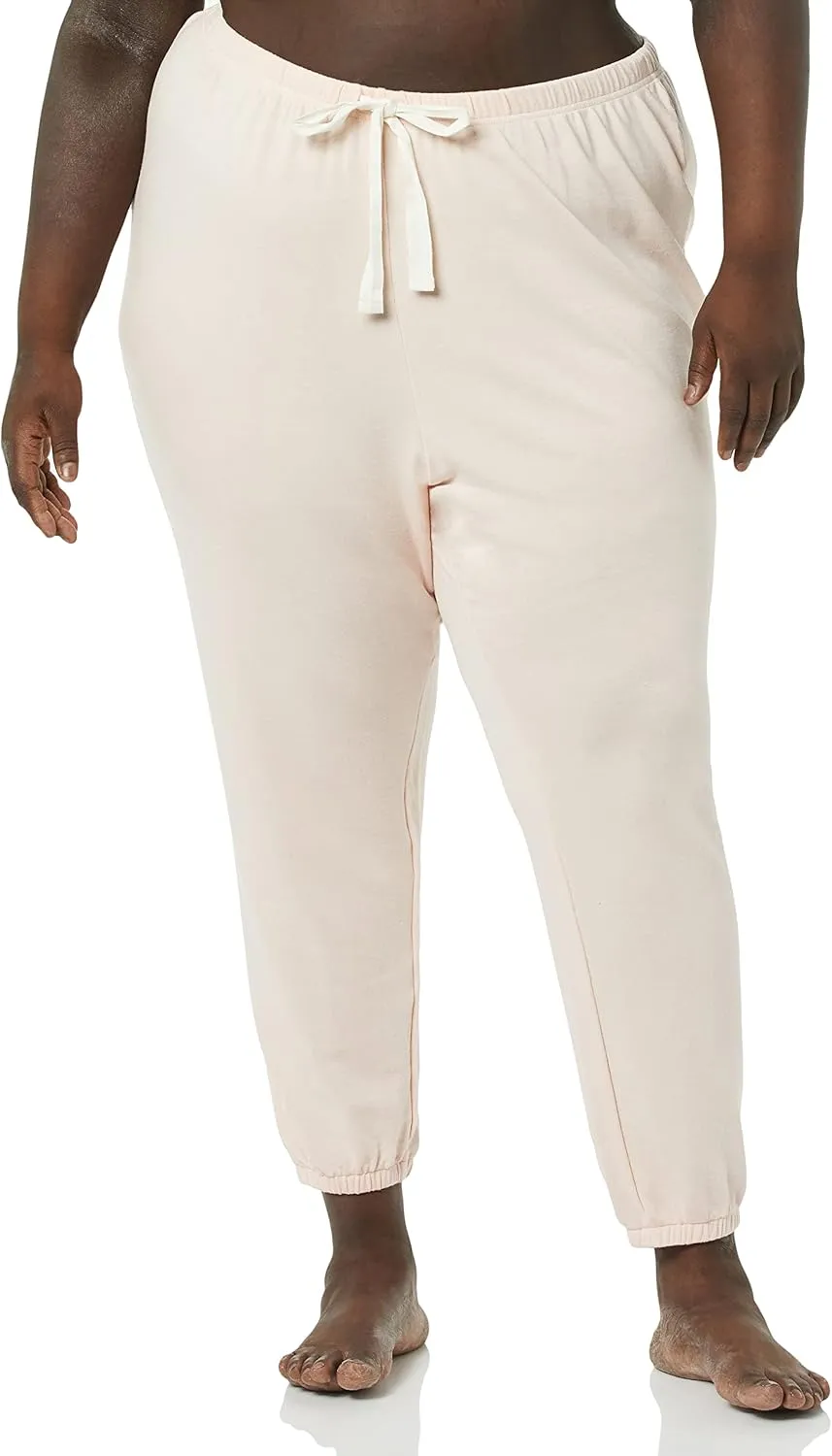Amazon Essentials Women's Lightweight Lounge Terry Jogger Pant-Discontinued Colors