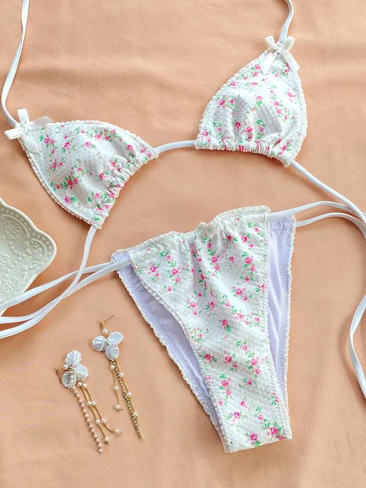Amber String Bikini
