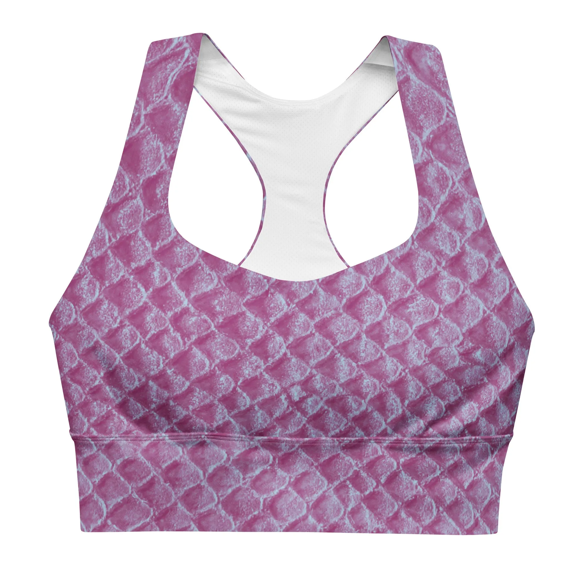 Athletic Mermaid Sports Bra, lioness-love