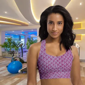 Athletic Mermaid Sports Bra, lioness-love