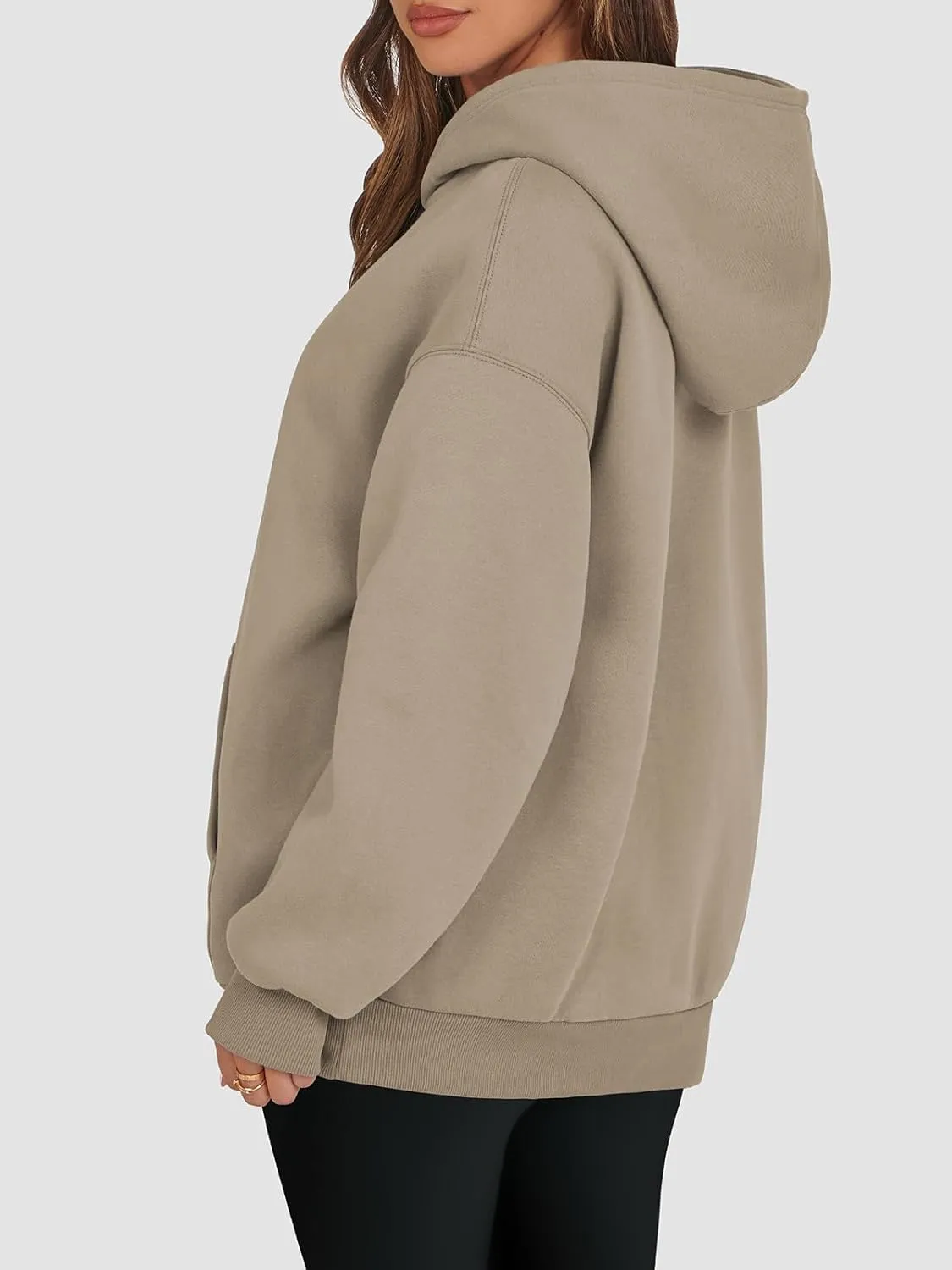 ATHMILE Womens Oversized Hoodies Fleece Sweatshirts Long Sleeve Sweaters Pullover Fall Clothes with Pocket