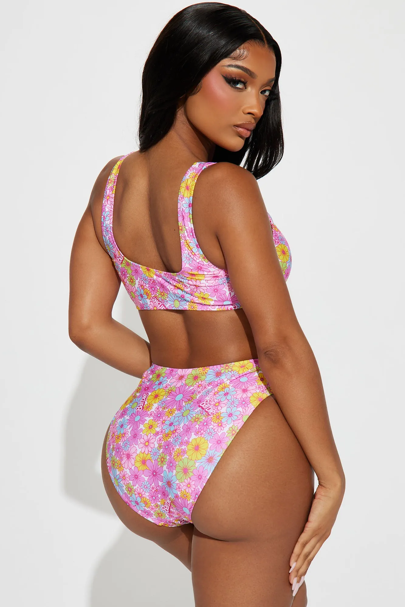 Barbie Girl 2 Piece Bikini - Pink/combo
