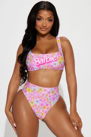 Barbie Girl 2 Piece Bikini - Pink/combo