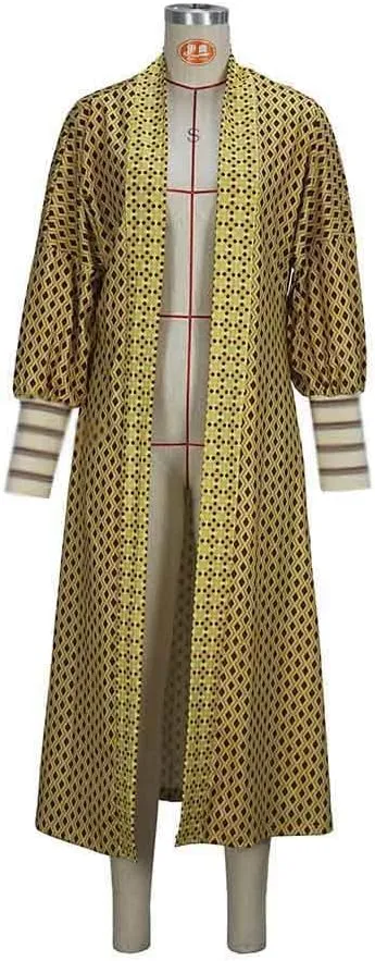 BDAILKA Leopard Print Cardigans Jackets for Women Outfit Blazer African Outwear Coat Length