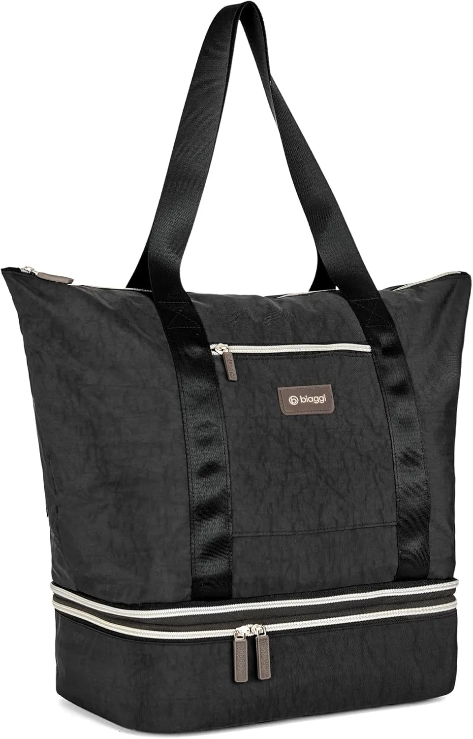 Biaggi CARRY CUBE TOTE - Versatile Travel Tote with Detachable Zipcube and Trolley Sleeve - Your Ultimate Travel Companion