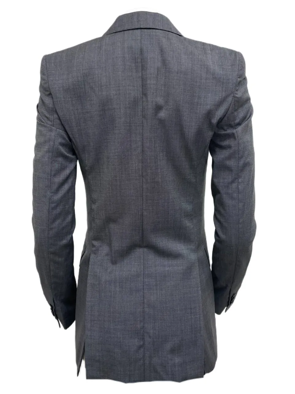 BLK DNM Women's Grey Wool Blazer #WBW10901H Size US 4 NWT