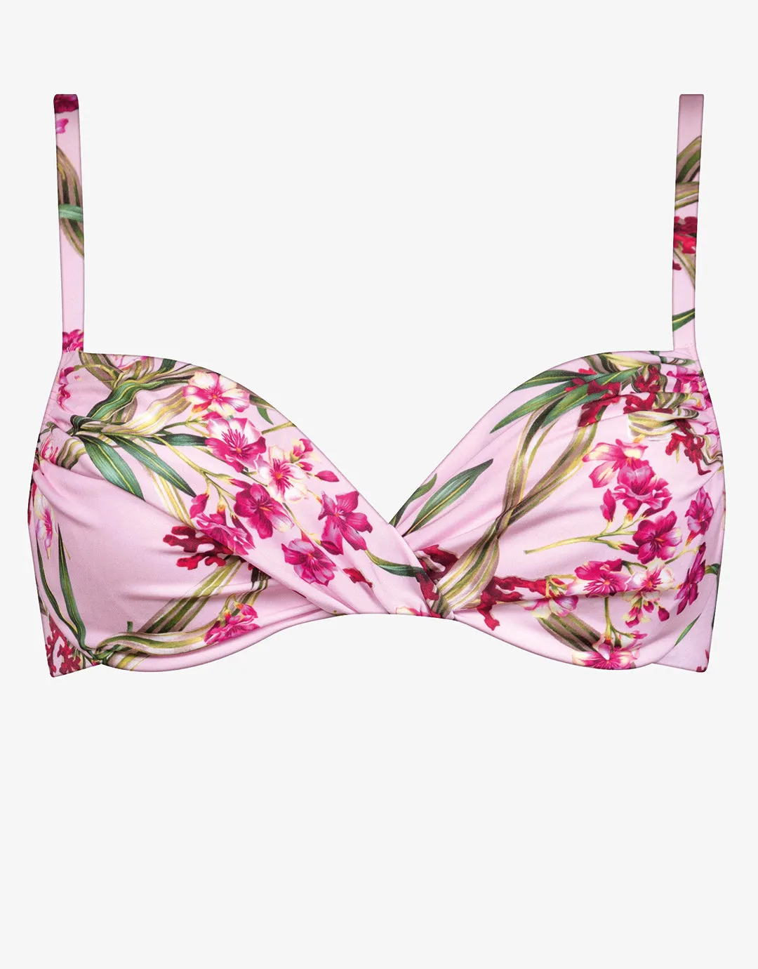 Botanique Underwired Bikini Top - Tangy Pink
