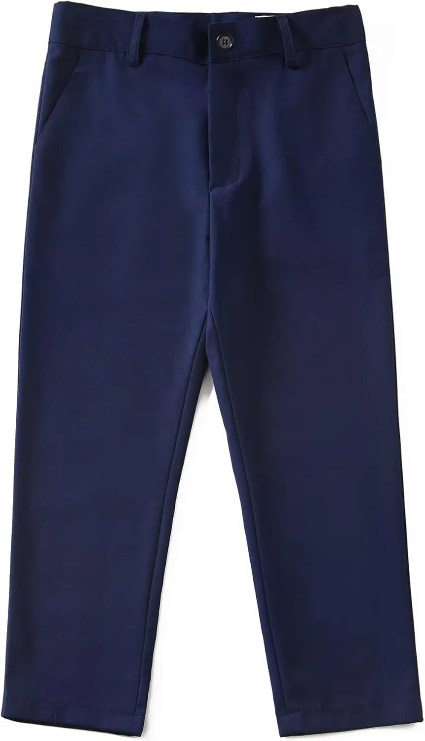 Boys Dress Pants Formal Suits Pants School Unifrom Dresswear