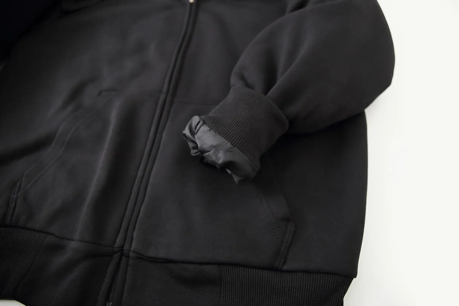 Boys' Fashion Zip Up Hoodie Plain Comfort Fleece Jacket Youth Heavyweight Sherpa Lined Sweatshirts