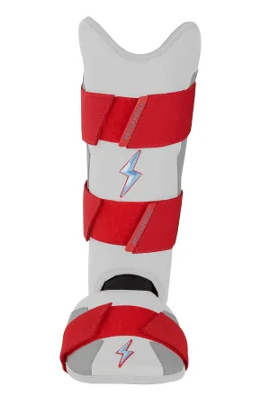 BRUCE BOLT Signature Series Leg Guard - MIAMI WHITE