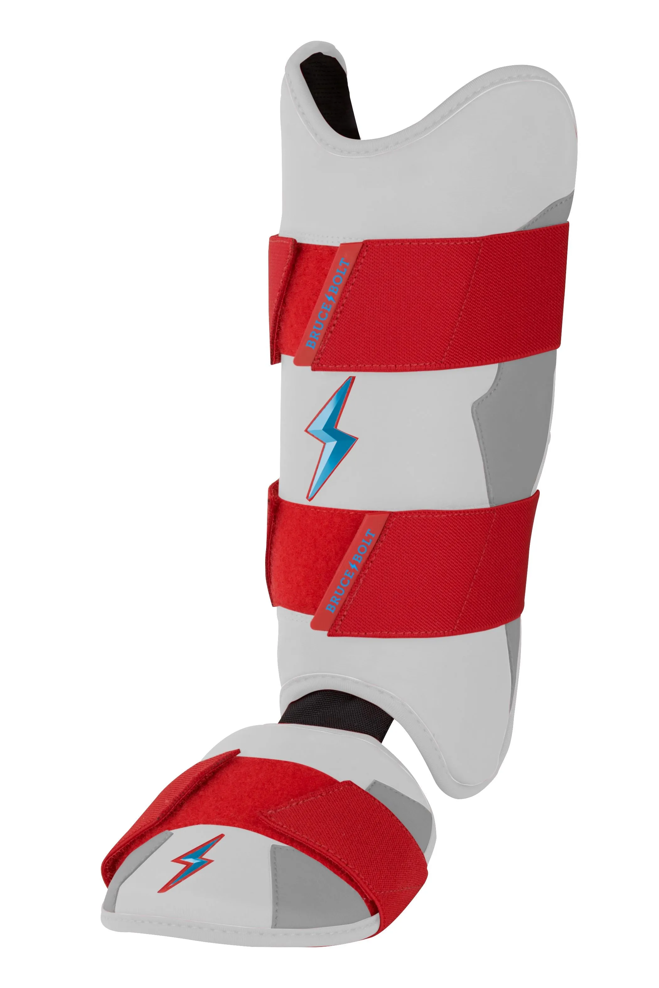 BRUCE BOLT Signature Series Leg Guard - MIAMI WHITE