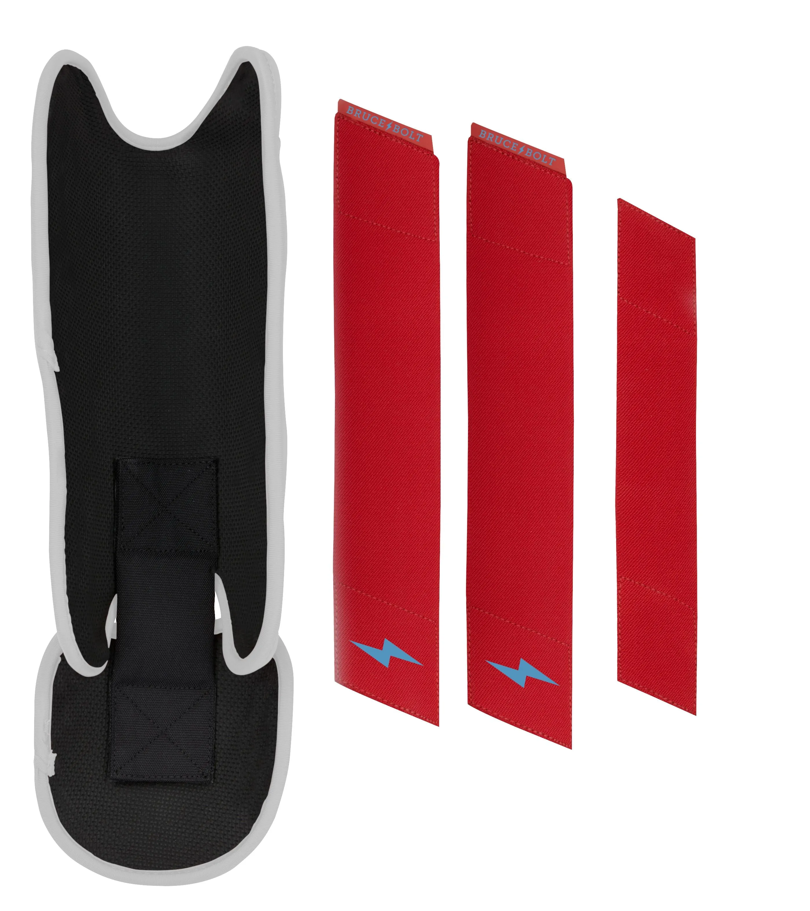 BRUCE BOLT Signature Series Leg Guard - MIAMI WHITE