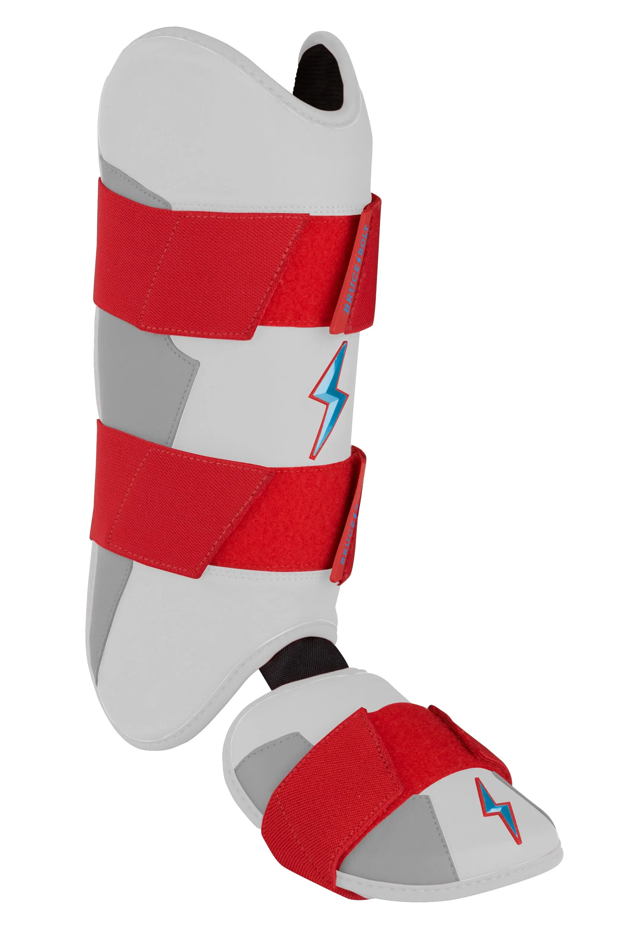 BRUCE BOLT Signature Series Leg Guard - MIAMI WHITE
