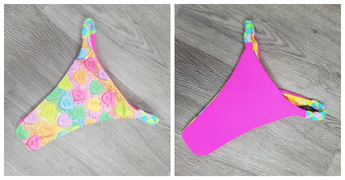 Candy Heart Single Hip Bottoms