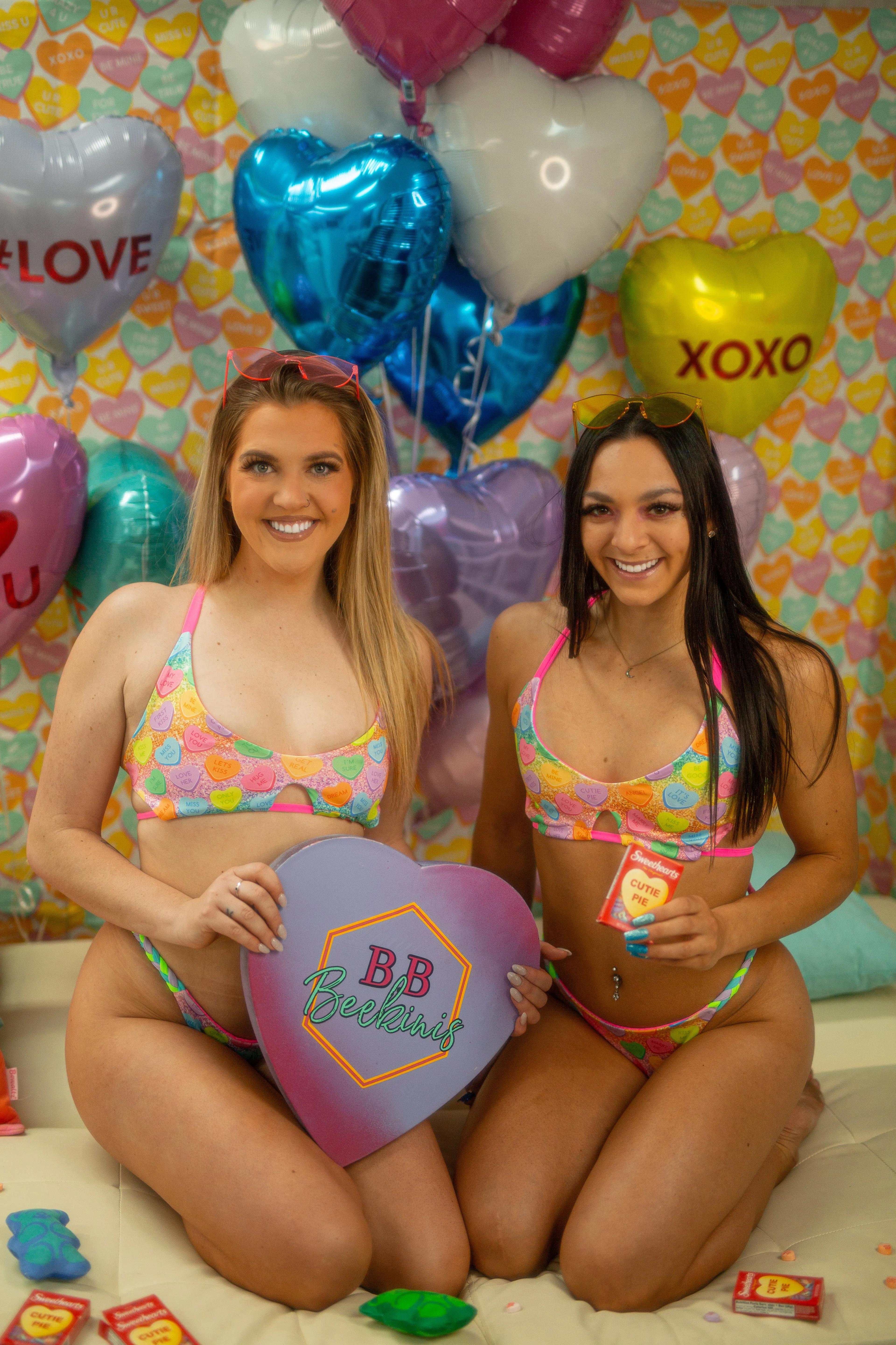 Candy Heart Single Hip Bottoms