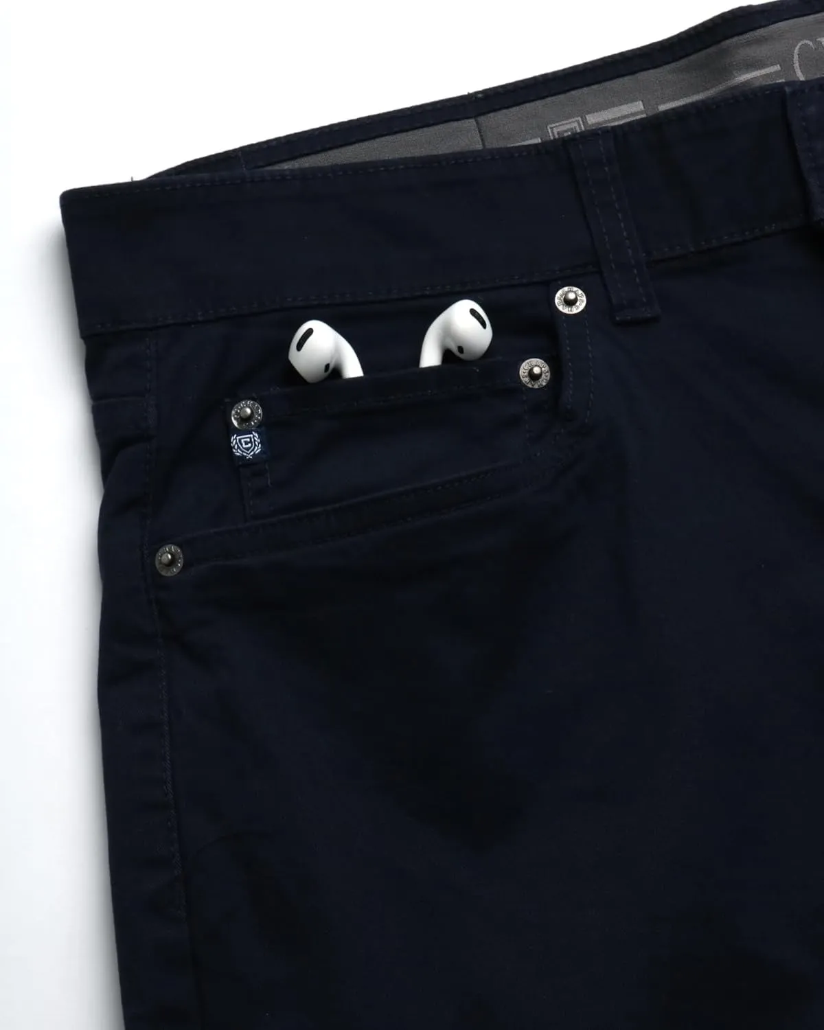 Chaps Men's Pants - Casual Slim Fit Cotton Stretch 5 Pocket Modern Chino Dress Pants - Work Pants for Men