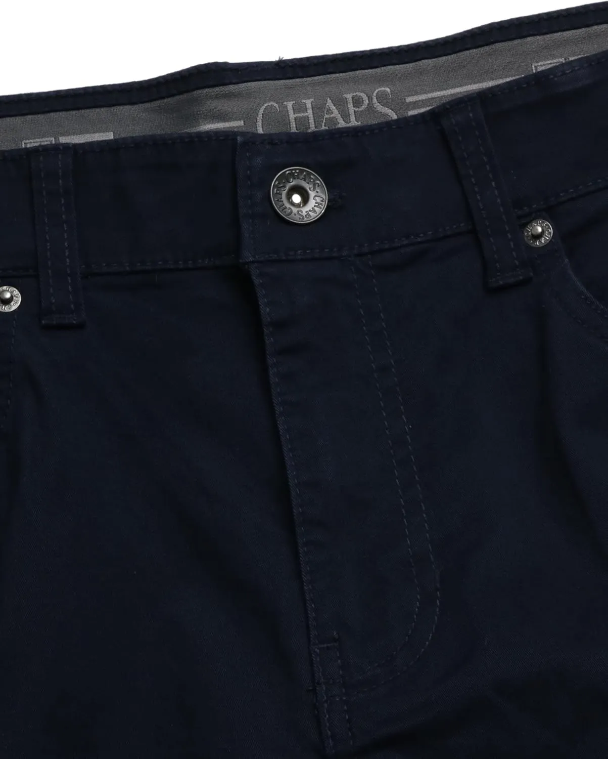 Chaps Men's Pants - Casual Slim Fit Cotton Stretch 5 Pocket Modern Chino Dress Pants - Work Pants for Men