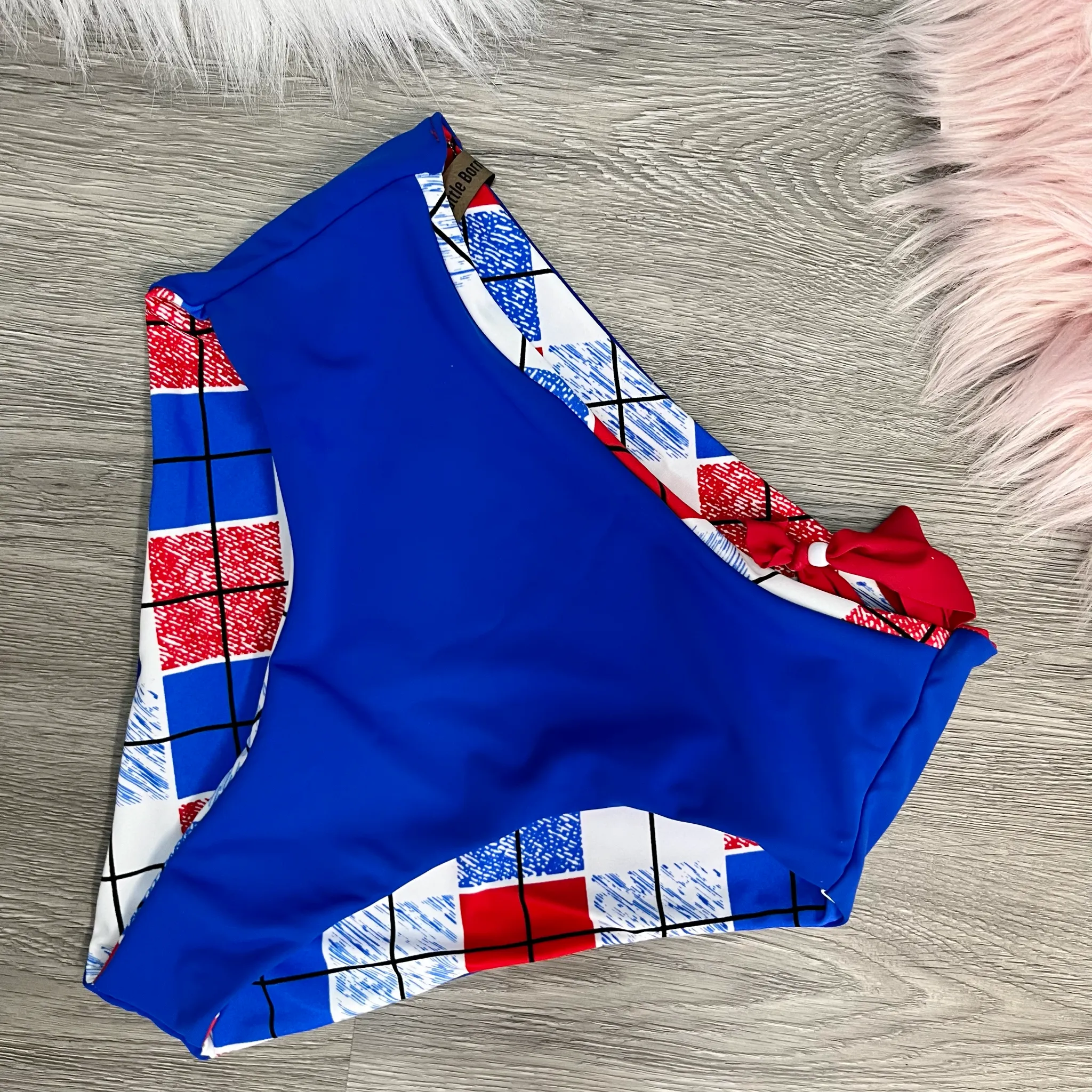 Checkered Americana Kona Bottoms