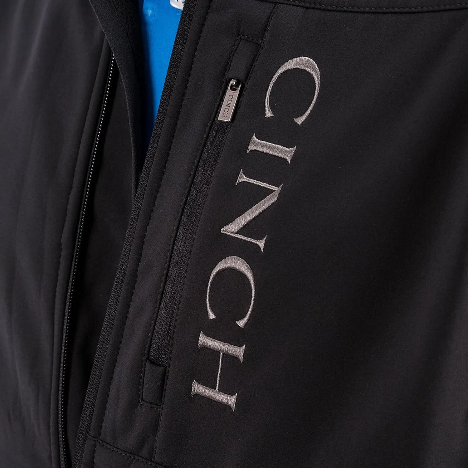 Cinch Men's Concealed Carry Black Bonded Jacket