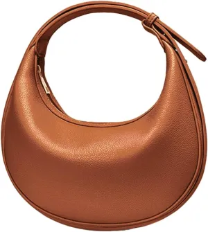 Classic Womens Shoulder Bag Crossbody Bag For Women Trendy Leather Crescent Handbag Casual Satchel Purse Versatile Work Purse