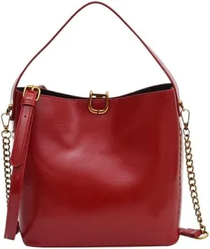 cross-body bag Soft Leather Bucket Bag