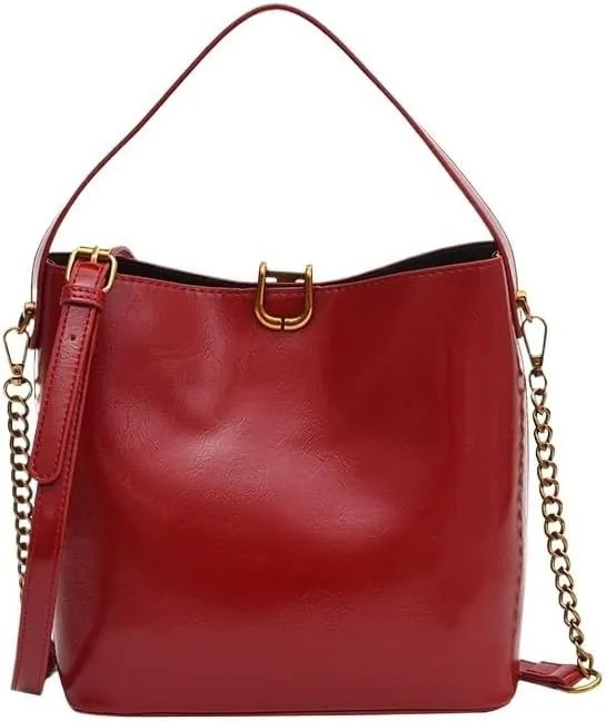 cross-body bag Soft Leather Bucket Bag