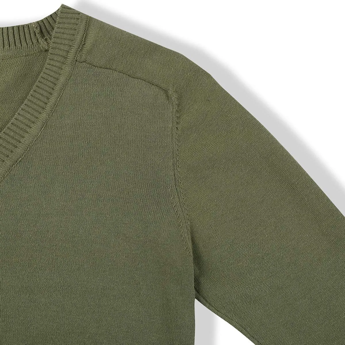 CUNYI Boys' Button-up Cardigan with Elbow Patches V-Neck Cotton Knit Sweater Casual Outerwear