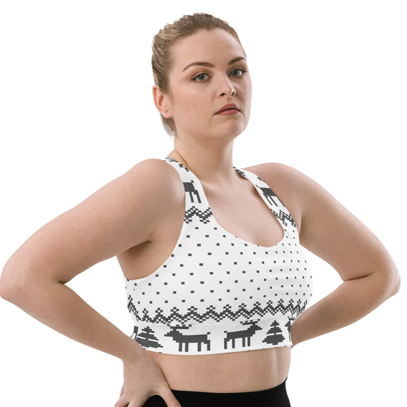 Cute Sports Bra for Curvy Women