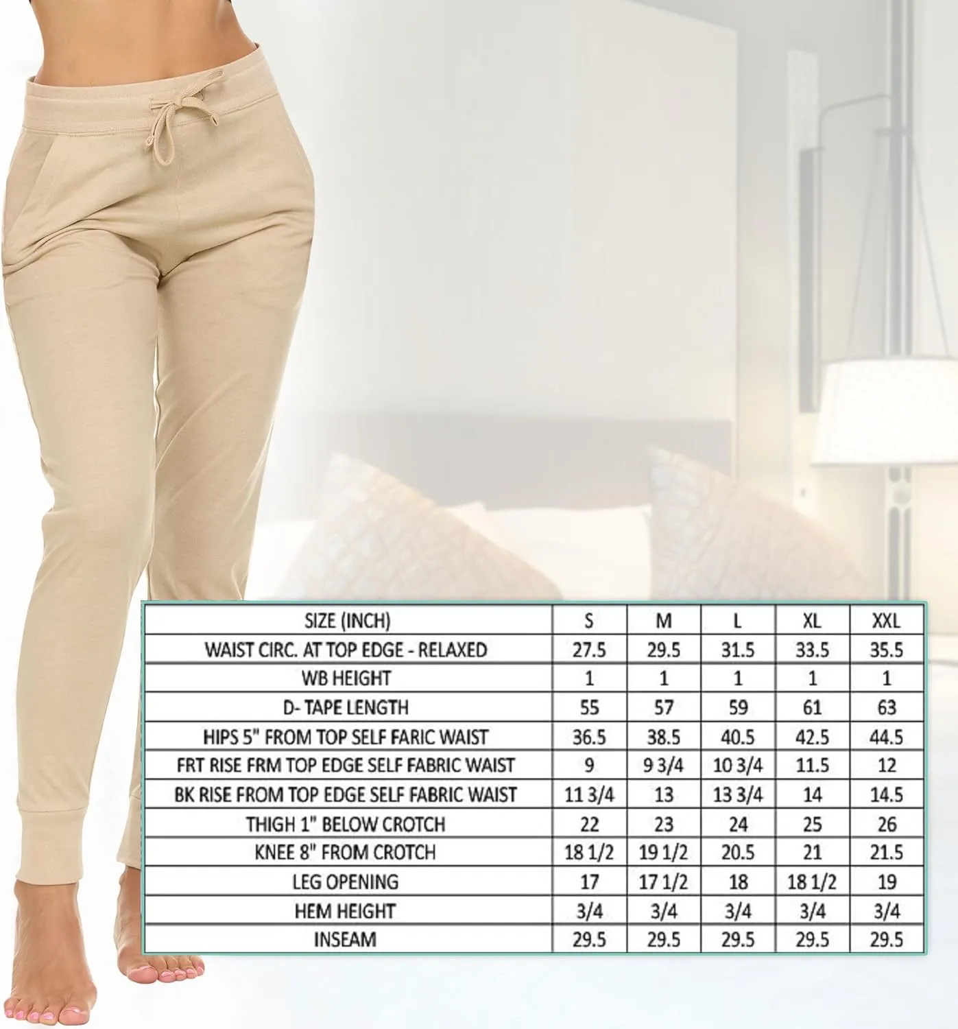 DARESAY Womens Running Workout Yoga Leggings with Pockets and Ealstic Cuff, Pack of 3 Up to XXL