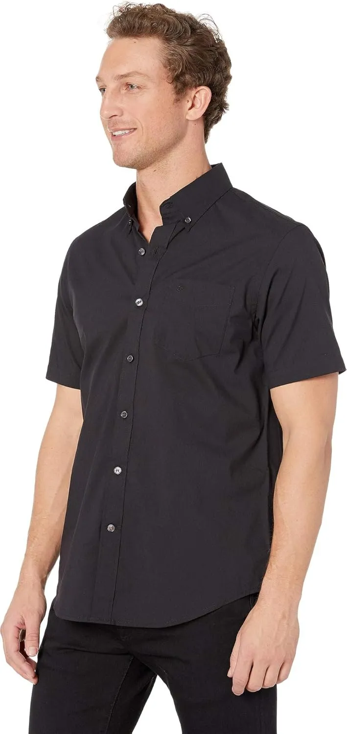Dockers Men's Classic Fit Short Sleeve Signature Comfort Flex Shirt (Standard and Big & Tall)