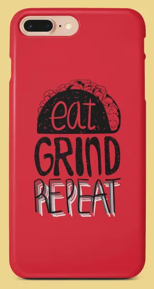 Eat Grind Repeat Mobile Cover