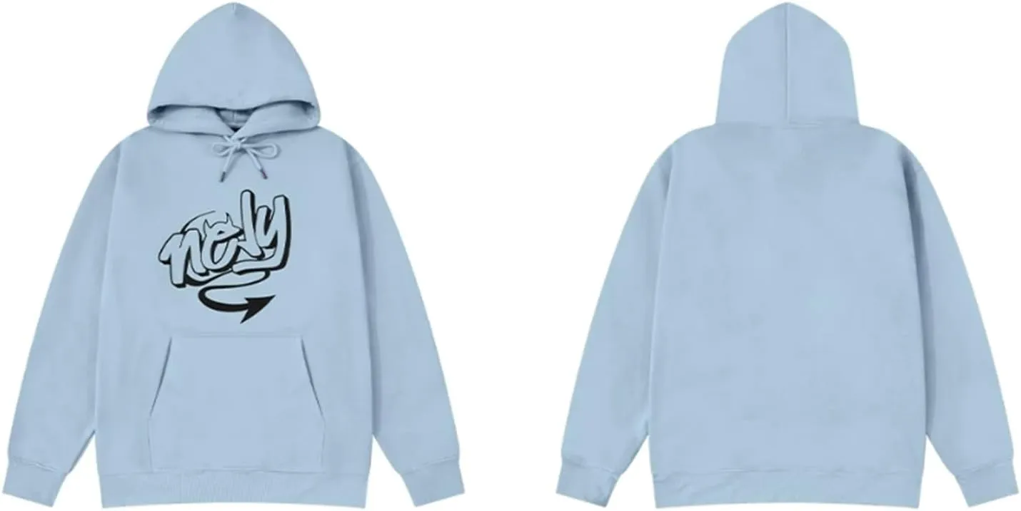 Fashion Y2K Hoodies Women Men Letter Print Sweatshirts Pullover Oversized Hoodie Grunge Harajuku Jacket Streetwear