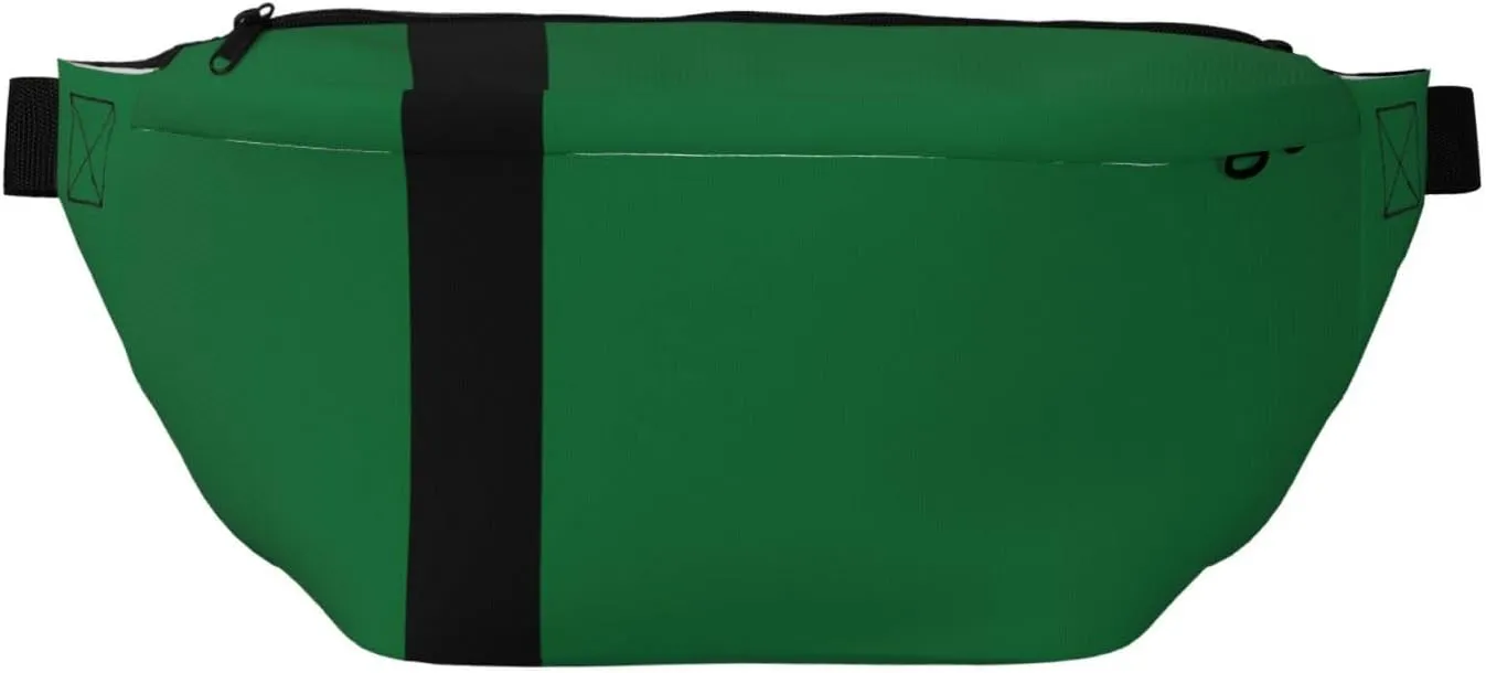 Flag Of The Sultanate Of Delhi Stylish Crossbody Waist Pack - Versatile And Compact Travel Pouch For Hands-Free Storage