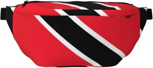 Flag Of Trinidad And Tobago Stylish Crossbody Waist Pack - Versatile And Compact Travel Pouch For Hands-Free Storage
