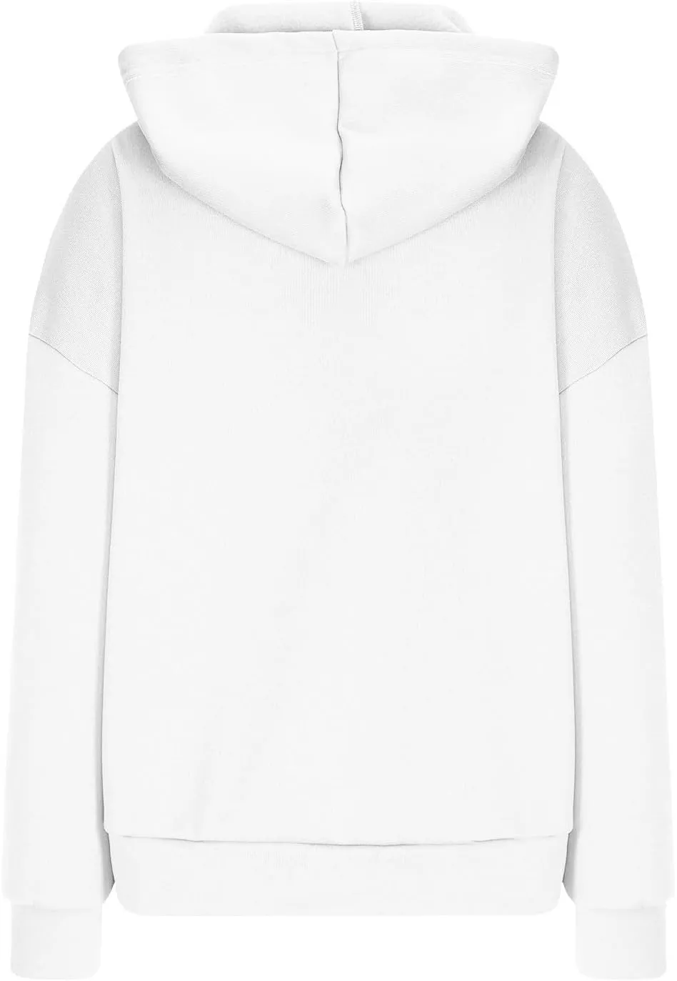 Fleece Hoodies for Women Baggy Drop Shoulder Oversized Sweatshirt Trendy Y2K Hoodie Casual Pullover Tops with Pockets