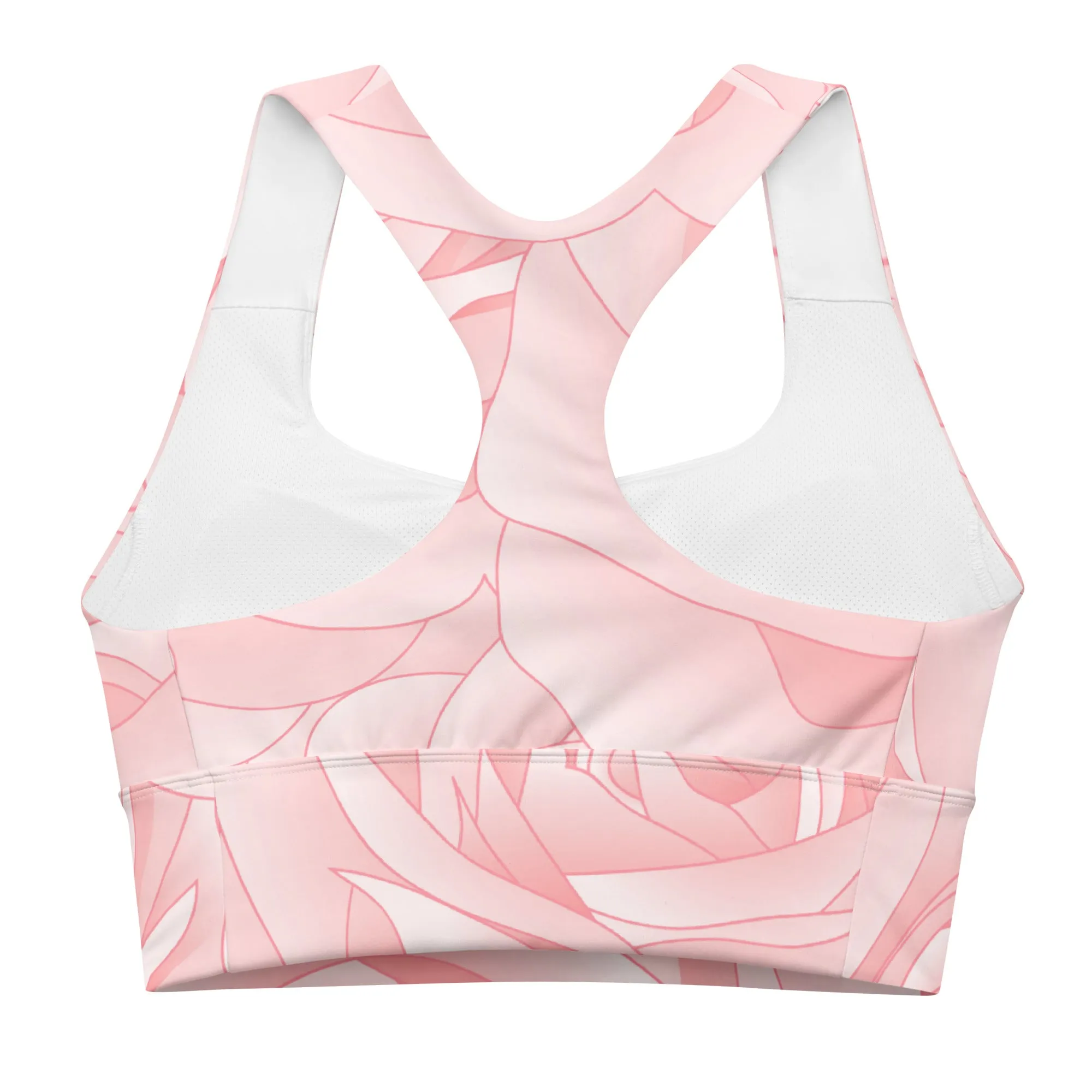 Floral Rose Sports Bra Activewear