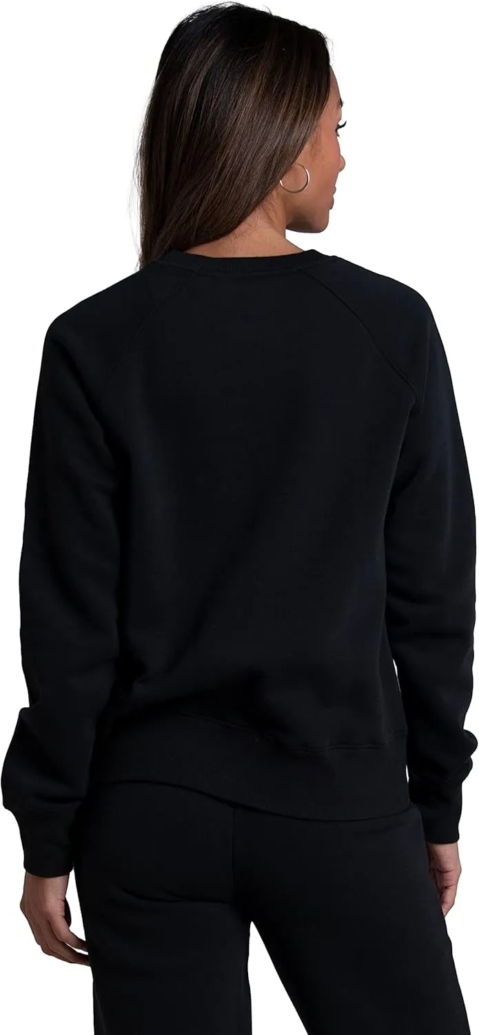 Fruit of the Loom Women's Crafted Comfort Fleece Sweatshirts & Hoodies, Crewneck & Pullover Sweatshirt for Women