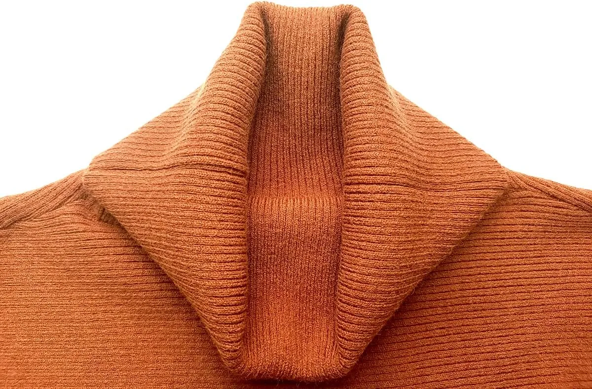 GABERLY Turtleneck Batwing Sleeves Dolman Knitted Oversized Sweaters and Pullovers Tops for Women