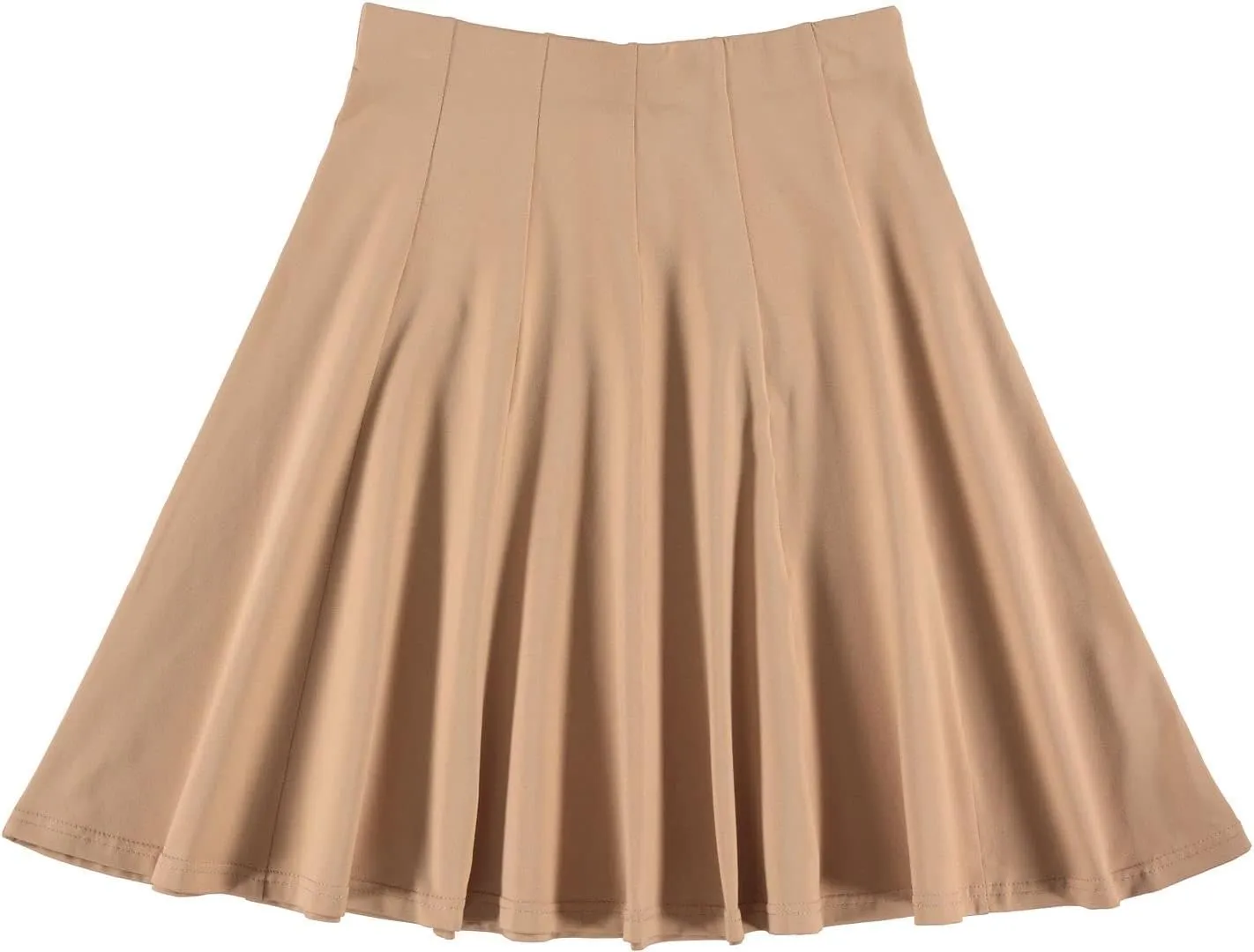Girls Uniform Pleated Soft Cotton Panel Skirt