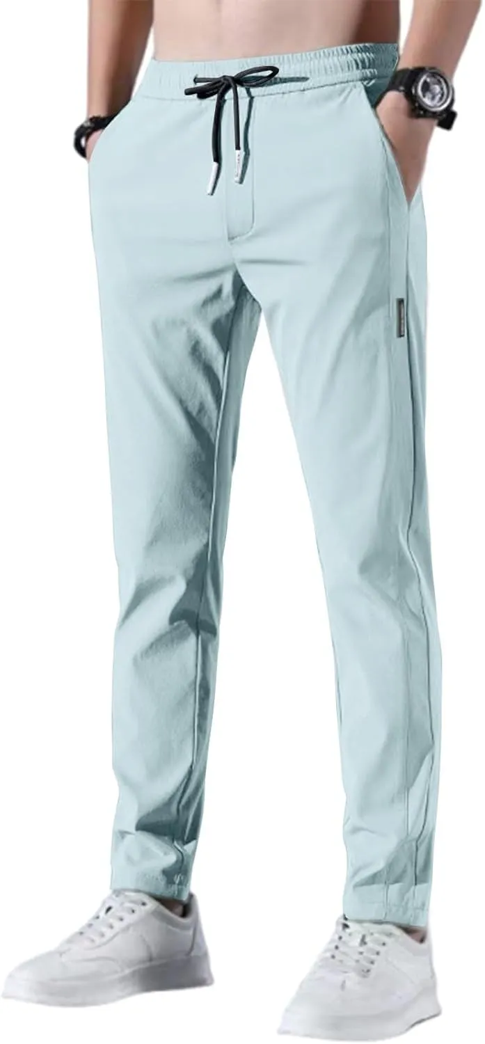 Glide Pants Men Unisex Quick Dry Breathable Stretch Pants Plus Size Athletic Pant Palcomfy Active Hiking Pant w/Pockets