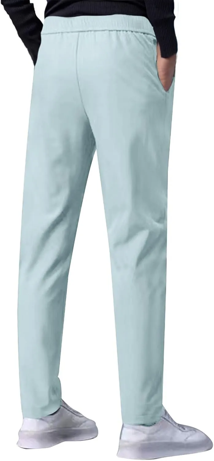 Glide Pants Men Unisex Quick Dry Breathable Stretch Pants Plus Size Athletic Pant Palcomfy Active Hiking Pant w/Pockets