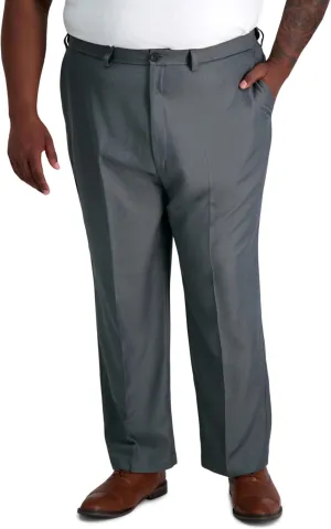 Haggar Men's Cool 18 Heather Solid Pant