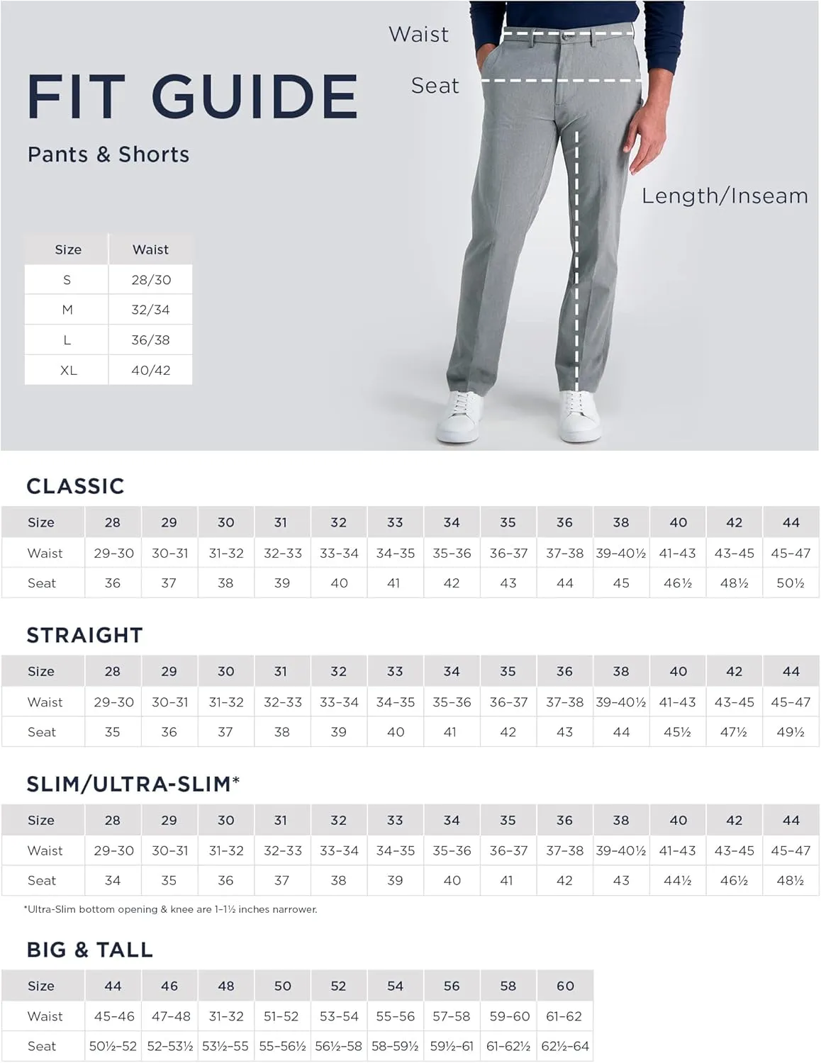 Haggar Men's Cool 18 Heather Solid Pant